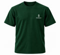 NORDIO Forest Green T-shirt – elöl, mini fenyő logóval