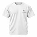 NORDIO Off White T-shirt – elöl, mini fenyő logóval
