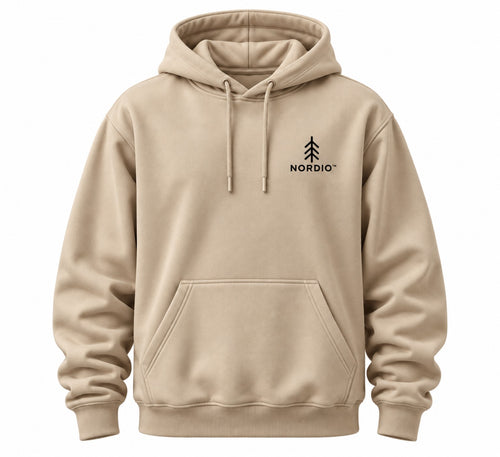 NORDIO Sand hoodie – elöl