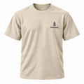 NORDIO Sand T-shirt – elöl, mini fenyő logóval